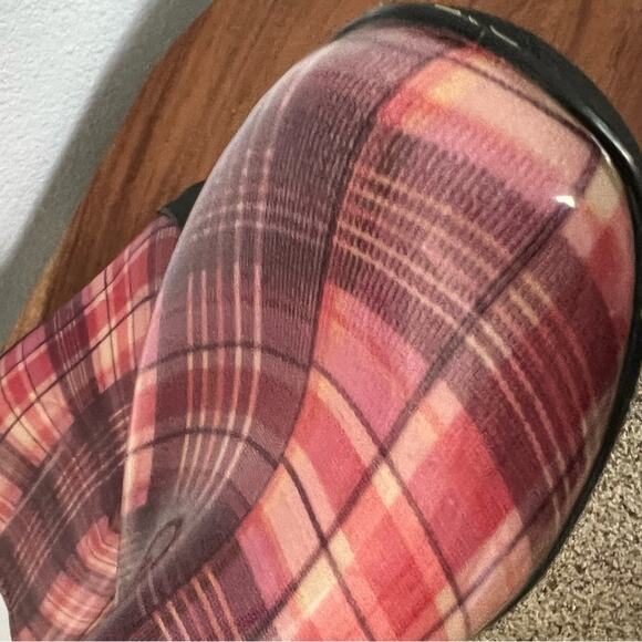 Women’s Glossy Pink Rubber Knee High Casual Flat Slip On Rain Boot Size 11 - Picture 5 of 16